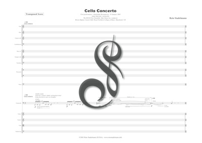 Reto Stadelmann – Cello Concerto