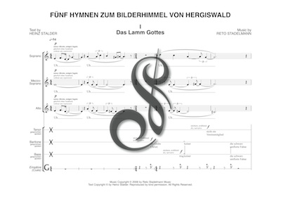 Reto Stadelmann – Fünf Hymnen zum Bilderhimmel von Hergiswald