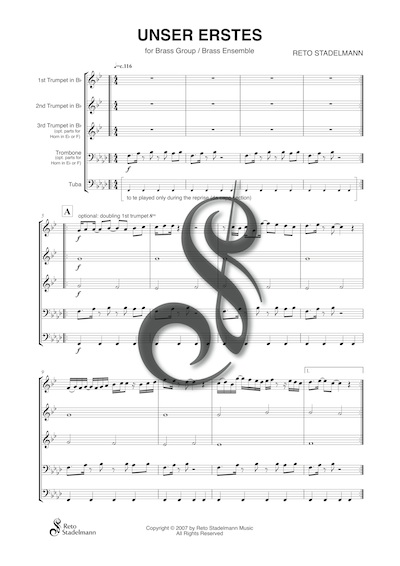 Reto Stadelmann – Unser Erstes