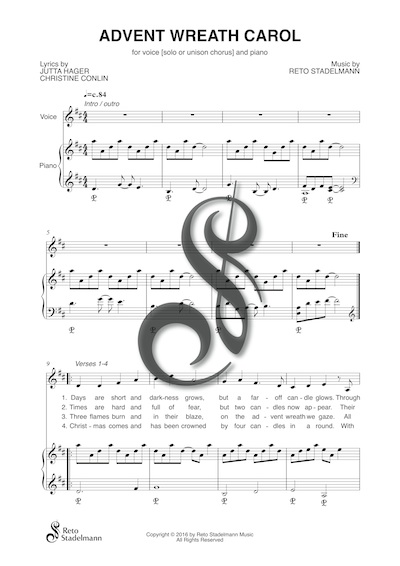Reto Stadelmann – Advent Wreath Carol